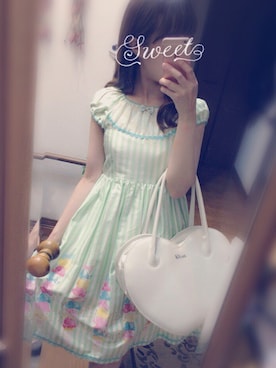 「Shirley temple」｜mさん（レディース・154cm）の夏コーディネート