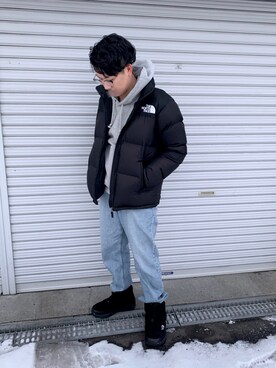 ダウンジャケット コートを使った 北海道 のメンズ人気ファッションコーディネート Wear