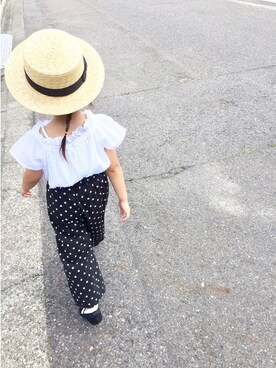 ひー☺︎♡さん（キッズ・100cm）の夏コーディネート