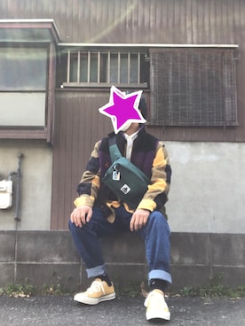 「NIKE ACG（ナイキエィシージー）のアイテム（その他アウター）」を使った、たいがさん（メンズ・167cm）の春コーディネート