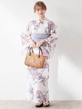 ゆかた館グレースさんのコーディネート