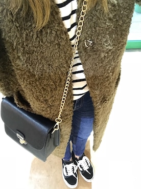 「BAYFLOW（ベイフロー）のアイテム（その他アウター）」を使った、COCO ◡̈さん（レディース・163cm）の秋コーディネート