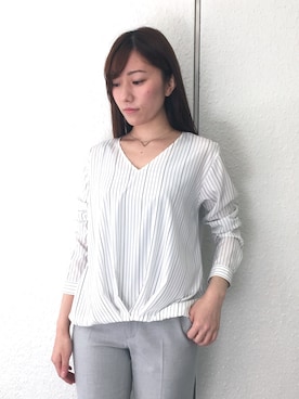 「BOSCH（ボッシュ）のアイテム」を使った、BOSCHスタッフさん（レディース・155cm）の冬コーディネート