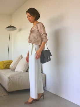 BOSCHスタッフさん（レディース・160cm）の冬コーディネート