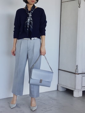 「BOSCH（ボッシュ）のアイテム」を使った、BOSCHスタッフさん（レディース・163cm）の冬コーディネート