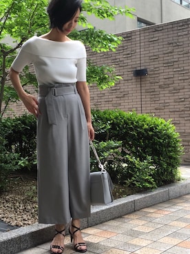 「BOSCH（ボッシュ）のアイテム」を使った、BOSCHスタッフさん（レディース・160cm）の夏コーディネート