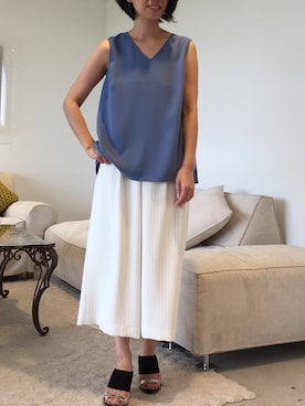 「BOSCH（ボッシュ）のアイテム」を使った、BOSCHスタッフさん（レディース・160cm）の夏コーディネート