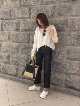 北川 七海 (DIESEL)さん（レディース・166cm）の春コーディネート