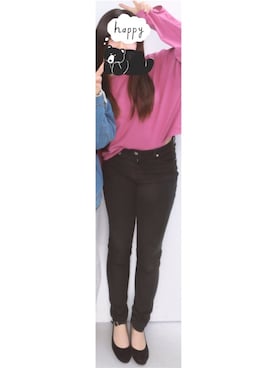 かなさん（レディース・153cm）の冬コーディネート