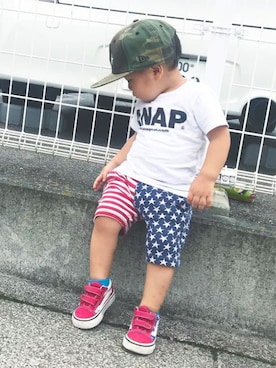 ◡̈⃝︎⋆︎*さん(キッズ・90cm)の春コーディネート