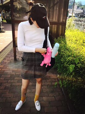 「Noahnoa（ノアノア）のアイテム」を使った、xXxxxxxさん（レディース・165cm）の秋コーディネート