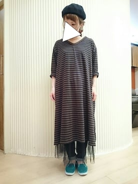 ゆかさん（レディース・154cm）の冬コーディネート