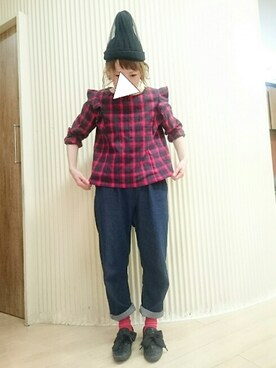 ゆかさん(レディース・154cm)の冬コーディネート