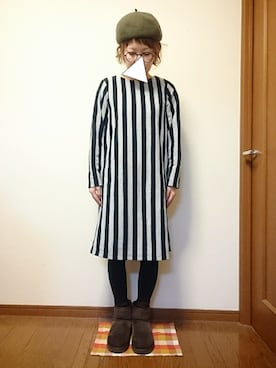 ゆかさん（レディース・154cm）の冬コーディネート