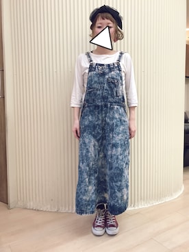 「REAC（レアック）のアイテム」を使った、ゆかさん（レディース・154cm）の冬コーディネート