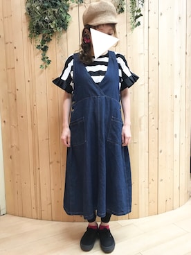 ゆかさん（レディース・154cm）の夏コーディネート