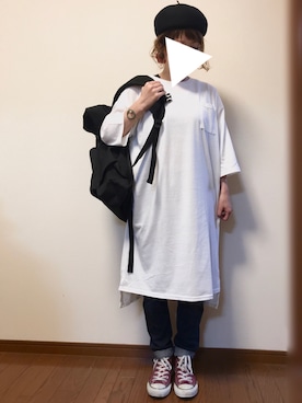 「Factor=（ファクターイコール）のアイテム（ワンピース/ドレス）」を使った、ゆかさん（レディース・154cm）の秋コーディネート