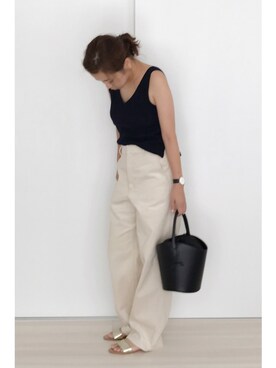 a.megumiさん（レディース・160cm）の夏コーディネート