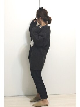 「イロチ買い」｜「アイテム（その他）」を使った、a.megumiさん（レディース・160cm）の秋コーディネート