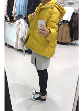 「試着」｜a.megumiさん（レディース・160cm）の秋コーディネート