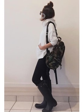 a.megumiさん（レディース・160cm）の秋コーディネート