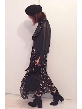 a.megumiさん（レディース・160cm）の冬コーディネート