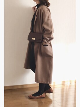 a.megumiさん(レディース・160cm)の冬コーディネート