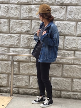 a.megumiさん(レディース・160cm)の冬コーディネート