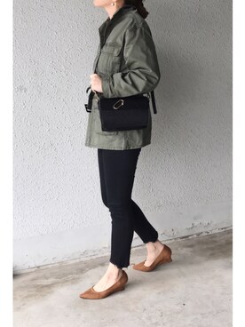 a.megumiさん(レディース・160cm)の冬コーディネート