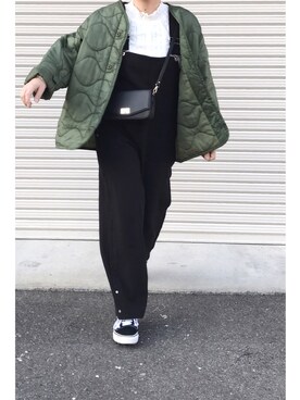 「VANS（バンズ）の＜VANS（バンズ）＞∴OLD SKOOL オールドスクールスニーカー ◆（スニーカー）」を使った、a.megumiさん（レディース・160cm）の春コーディネート