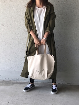 「Factor=（ファクターイコール）のアイテム（ワンピース/ドレス）」を使った、a.megumiさん（レディース・160cm）の春コーディネート