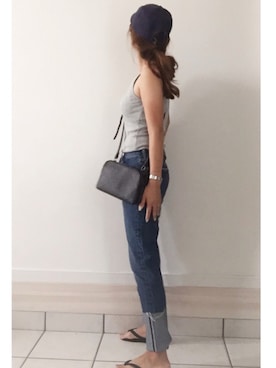 a.megumiさん（レディース・160cm）の夏コーディネート