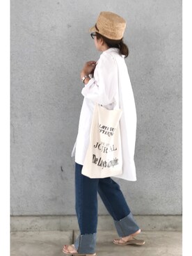 a.megumiさん（レディース・160cm）の夏コーディネート