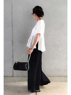 a.megumiさん（レディース・160cm）の夏コーディネート