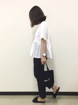 a.megumiさん(レディース・160cm)の夏コーディネート