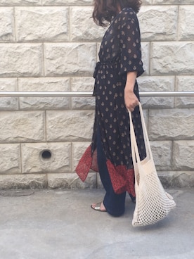 a.megumiさん(レディース・160cm)の夏コーディネート