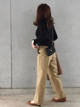 a.megumiさん（レディース・160cm）の秋コーディネート