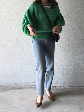 「Donnaruma（ドンナルンマ）のアイテム」を使った、a.megumiさん（レディース・160cm）の秋コーディネート