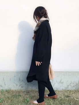 a.megumiさん(レディース・160cm)の冬コーディネート