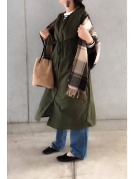 a.megumiさん（レディース・160cm）の冬コーディネート