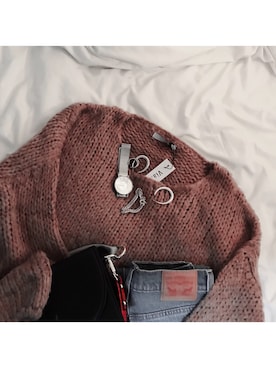 a.megumiさん（レディース・160cm）の冬コーディネート