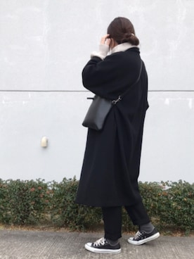 a.megumiさん(レディース・160cm)の冬コーディネート