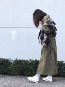 a.megumiさん（レディース・160cm）の冬コーディネート