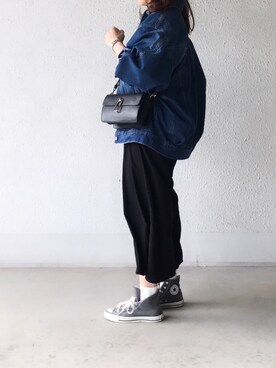 「Donnaruma（ドンナルンマ）のアイテム」を使った、a.megumiさん（レディース・160cm）の冬コーディネート