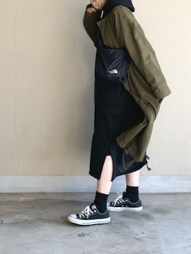 「GRL（グレイル）のアイテム（ピアス（両耳用））」を使った、a.megumiさん（レディース・160cm）の春コーディネート