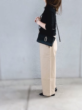 「Donnaruma（ドンナルンマ）のアイテム」を使った、a.megumiさん（レディース・160cm）の春コーディネート