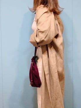 「ＧＷ」｜「アイテム（その他アウター）」を使った、a.megumiさん（レディース・160cm）の春コーディネート