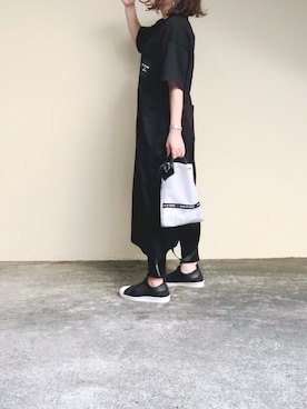 「GRL」｜「アイテム（スリッポン）」を使った、a.megumiさん（レディース・160cm）の春コーディネート