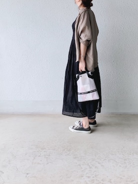 a.megumiさん（レディース・160cm）の夏コーディネート