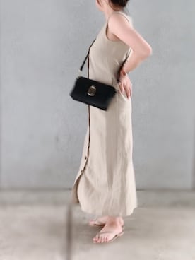 「Donnaruma（ドンナルンマ）のアイテム」を使った、a.megumiさん（レディース・160cm）の夏コーディネート